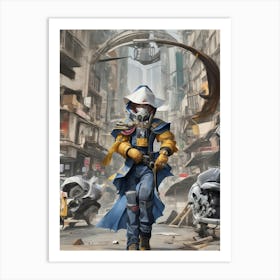 Cyborg Art Print