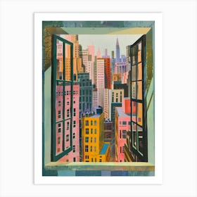 New York City View - city prints Art Print