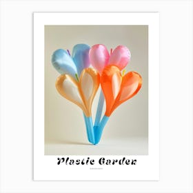 Dreamy Inflatable Flowers Poster Bleeding Heart 1 Art Print