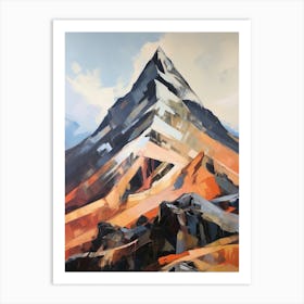 Y Garn Wales 1 Mountain Painting Art Print