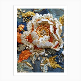 Chinese Embroidery 62 Art Print