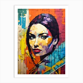 Abstract Of A Woman 35 Art Print