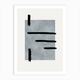 Square With Lines On It Art Print