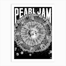 Pearl Jam 1 Art Print