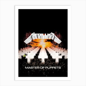 Metallichead - Master Of Puppets Art Print