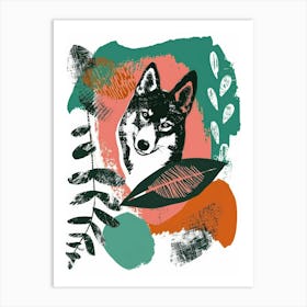 Wolf Illustration Art Print