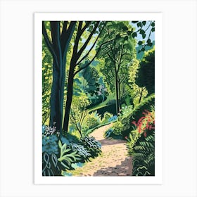 Hampstead Heath London Parks Garden 1 Painting Art Print