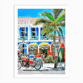 Key West Florida Pop Art Photography Tropical Destination Art Print