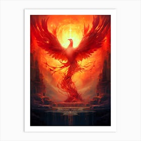 Phoenix 3 Art Print