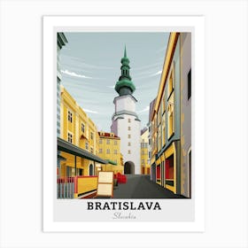 Bratislava, Slovakia Travel Art Print