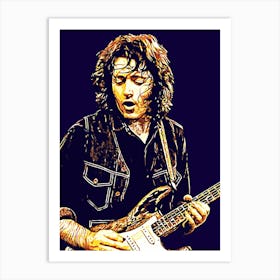 Rory Gallagher Art Print