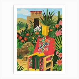 Mexican Garden Art Print