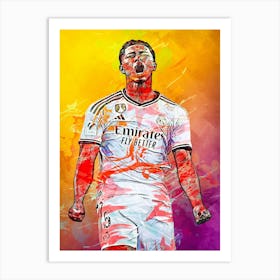 Jude Bellingham Real Madrid 5 Art Print