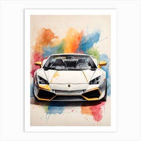 Lamborghini 4 Art Print