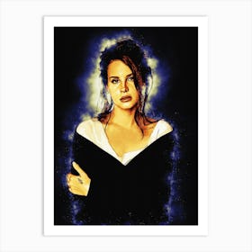 Spirit Of Lana Del Rey Born To Die Art Print
