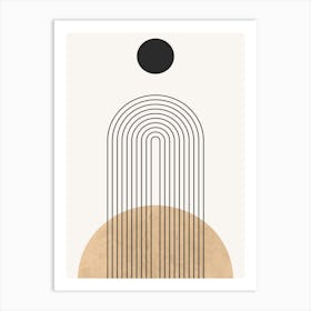 Symphony Of Lines Art Print