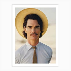 Billy Crudup Retro Collage Movies Art Print