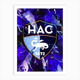 Le Havre Athletic Club 2 Art Print