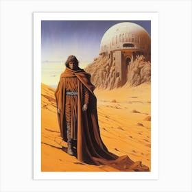 Dune Comic Style Art Print