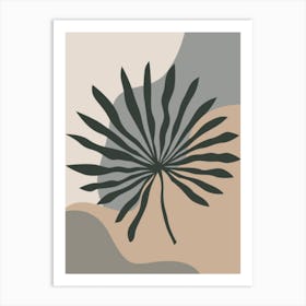 Palm Leaf Art Print