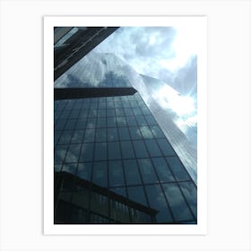 Skyscraper Stock Videos & Royalty-Free Footage Art Print