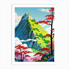 Asian Landscape 3 Art Print