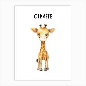 Giraffe 3 Art Print