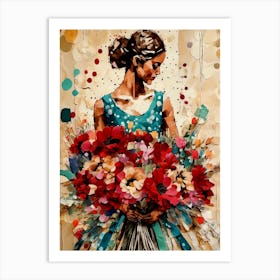 Bouquet Of Flowers 1 Art Print