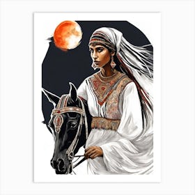 Egyptian Woman Art Print