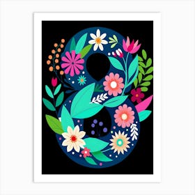 Nature Bloom Spring Flora Art Print