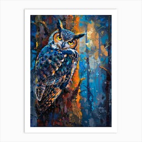 Great Horned Owl 4 Art Print