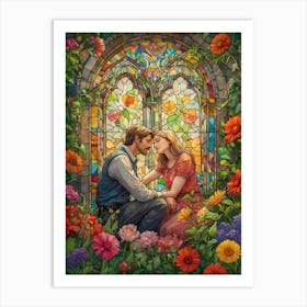 Beautiful Day In The Garden Art Print