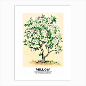 Willow Tree Storybook Illustration 4 Poster Art Print