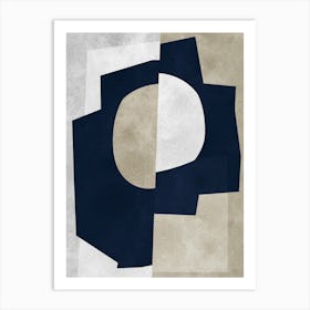 Contemporary forms 8 Art Print