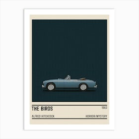 The Birds Car Art Print