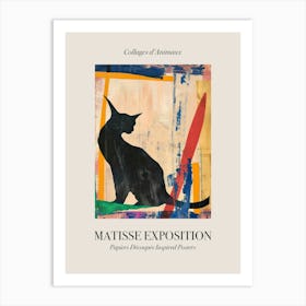 Cat 8 Matisse Inspired Exposition Animals Poster Art Print