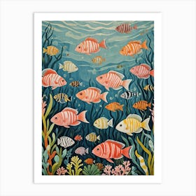 Coral Reef Art Print