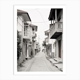 Fethiye, Turkey, Photography In Black And White 2 Art Print