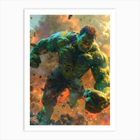 Hulk 37 Art Print