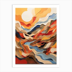 'River' 4 Art Print