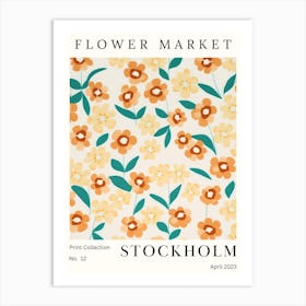 Flower Market 4 Art Print