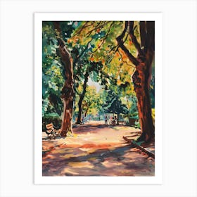 Belsize Park London Parks Garden 3 Painting Art Print
