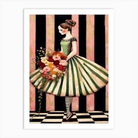 Ballerina Surrealism Art Print