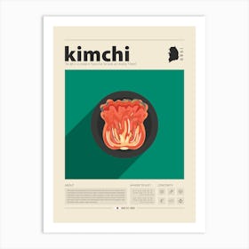 Kimchi Art Print