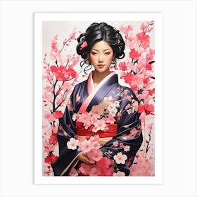 Sakura 5 Art Print