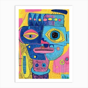 Face Of The World Art Print