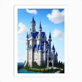 Cinderella Castle 3 Art Print