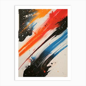 Splatters 4 Art Print