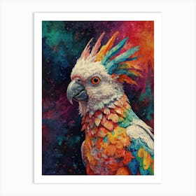 Colorful Parrot 22 Art Print