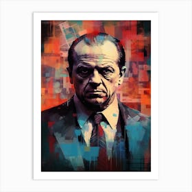 Gangster Art Frank Costello The Departed 7 Art Print